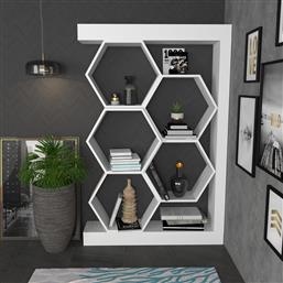 ΒΙΒΛΙΟΘΗΚΗ ARTEMIS - WHITE 322RTC1115 90X140X24,6 CM ΑΙΘΡΙΟ