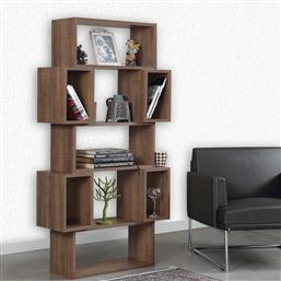 ΒΙΒΛΙΟΘΗΚΗ BOX - DARK OAK 801CMY3603 84X160X30 CM ΑΙΘΡΙΟ