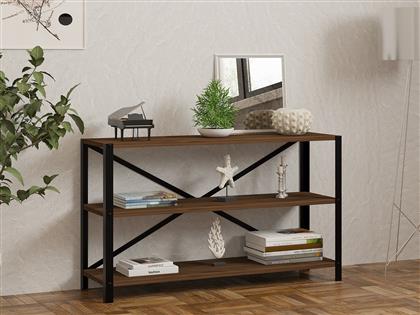 ΒΙΒΛΙΟΘΗΚΗ DERBY - WALNUT 835PUQ3692 103X60X29,5 CM ΑΙΘΡΙΟ