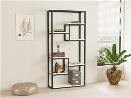 ΒΙΒΛΙΟΘΗΚΗ EMINA - WHITE 835PUQ3671 85X182X29 CM ΑΙΘΡΙΟ