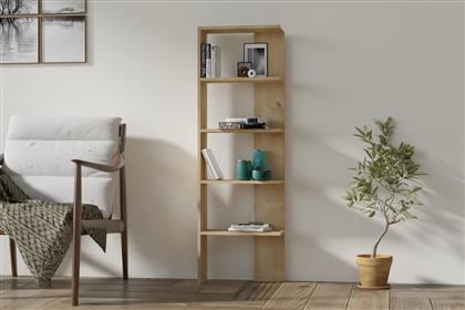 ΒΙΒΛΙΟΘΗΚΗ EZE - OAK 495SSE1219 51X160X21 CM ΑΙΘΡΙΟ