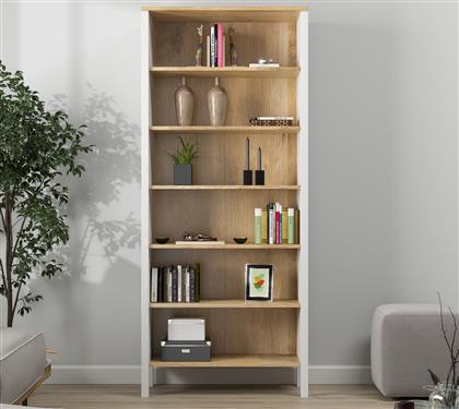 ΒΙΒΛΙΟΘΗΚΗ FRN-20068 787CDL1513 83X194X35 CM ΑΙΘΡΙΟ