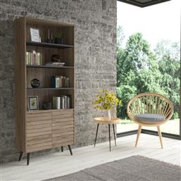 ΒΙΒΛΙΟΘΗΚΗ FRN-7009 787CDL1508 80X190X29 CM ΑΙΘΡΙΟ