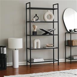 ΒΙΒΛΙΟΘΗΚΗ K100 552NOS1303 80X165X30 CM ΑΙΘΡΙΟ