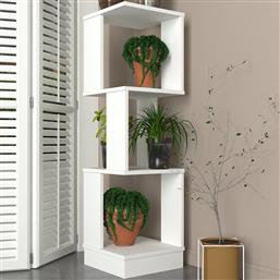 ΒΙΒΛΙΟΘΗΚΗ LEVANDER 804TRH4503 35X120,4X35 CM ΑΙΘΡΙΟ