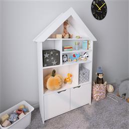 ΒΙΒΛΙΟΘΗΚΗ MASAL - WHITE 768ESL1314 103X169X33 CM ΑΙΘΡΙΟ