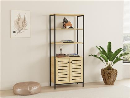 ΒΙΒΛΙΟΘΗΚΗ METELA - SAPPHIRE 835PUQ3686 70X162,2X34 CM ΑΙΘΡΙΟ