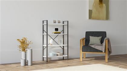 ΒΙΒΛΙΟΘΗΚΗ MINA - WHITE 835PUQ3682 60X100X24 CM ΑΙΘΡΙΟ