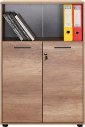 ΒΙΒΛΙΟΘΗΚΗ NKT-532-TT-1 479ADR1726 72X110X34 CM ΑΙΘΡΙΟ