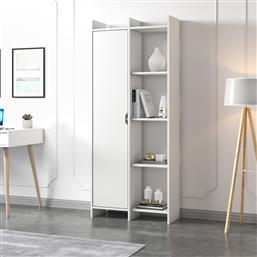ΒΙΒΛΙΟΘΗΚΗ OFFER - WHITE 382NRC1308 70X180X30 CM ΑΙΘΡΙΟ