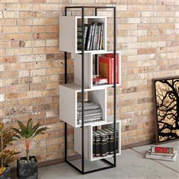 ΒΙΒΛΙΟΘΗΚΗ PRADA - BLACK, WHITE 875ZNA3656 52X160X38 CM ΑΙΘΡΙΟ