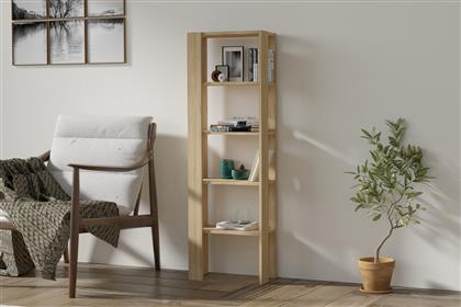 ΒΙΒΛΙΟΘΗΚΗ PUCON - OAK 495SSE1218 53X160X23 CM ΑΙΘΡΙΟ