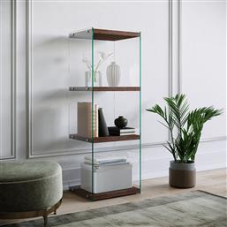 ΒΙΒΛΙΟΘΗΚΗ R301 552NOS1302 40X120X35 CM ΑΙΘΡΙΟ