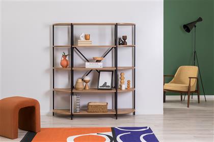 ΒΙΒΛΙΟΘΗΚΗ SIGNA RAFIX 863SPH5132 139X155X34 CM ΑΙΘΡΙΟ