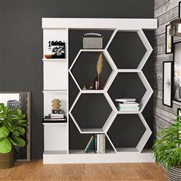 ΒΙΒΛΙΟΘΗΚΗ SUENO - WHITE 322RTC1110 140X177,4X29,6 CM ΑΙΘΡΙΟ