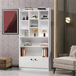 ΒΙΒΛΙΟΘΗΚΗ TOKYO - WHITE 382NRC1303 90X180X30 CM ΑΙΘΡΙΟ