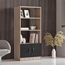 ΒΙΒΛΙΟΘΗΚΗ VO4-OB 956LCS1402 63,6X140X37,6 CM ΑΙΘΡΙΟ