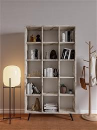 ΒΙΒΛΙΟΘΗΚΗ ZIPA - EPHESUS MARBLE 811MDD3611 100X184X25 CM ΑΙΘΡΙΟ