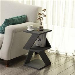 ΒΟΗΘΗΤΙΚΟ ΤΡΑΠΕΖΙ ALBENI - WOOD BLACK 382NRC1543 (29,6X54,2X29,6) ΑΙΘΡΙΟ