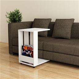 ΒΟΗΘΗΤΙΚΟ ΤΡΑΠΕΖΙ EDI - WHITE 855DTE2877 (37X60X45) ΑΙΘΡΙΟ