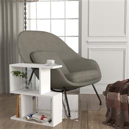 ΒΟΗΘΗΤΙΚΟ ΤΡΑΠΕΖΙ KARINUS - WHITE 731WAT2816 (50X55,4X17,5) ΑΙΘΡΙΟ