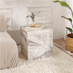 ΒΟΗΘΗΤΙΚΟ ΤΡΑΠΕΖΙ KUP - FREESIA 262ARD1105 (45X50X45) ΑΙΘΡΙΟ