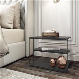 ΒΟΗΘΗΤΙΚΟ ΤΡΑΠΕΖΙ LIFON - ANTHRACITE 854KLN2815 (50X33X40) ΑΙΘΡΙΟ