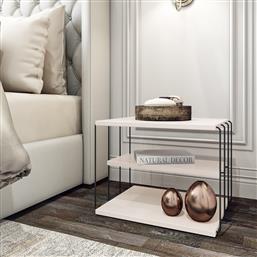 ΒΟΗΘΗΤΙΚΟ ΤΡΑΠΕΖΙ LIFON -WHITE 854KLN2814 (50X33X40) ΑΙΘΡΙΟ