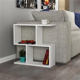 ΒΟΗΘΗΤΙΚΟ ΤΡΑΠΕΖΙ MANIA - WHITE 855DTE2871 (60X60X20) ΑΙΘΡΙΟ