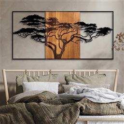 ΞΥΛΙΝΟ ΔΙΑΚΟΣΜΗΤΙΚΟ ΤΟΙΧΟΥ ACACIA TREE - 328 899SKL2315 147X3X70 CM ΑΙΘΡΙΟ