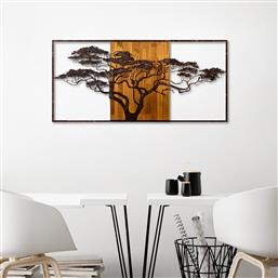 ΞΥΛΙΝΟ ΔΙΑΚΟΣΜΗΤΙΚΟ ΤΟΙΧΟΥ ACACIA TREE - 328-A 899SKL2670 147X70X3 CM ΑΙΘΡΙΟ
