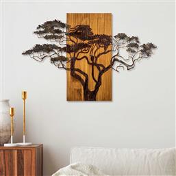 ΞΥΛΙΝΟ ΔΙΑΚΟΣΜΗΤΙΚΟ ΤΟΙΧΟΥ ACACIA TREE - 387-A 899SKL2673 90X58X3 CM ΑΙΘΡΙΟ