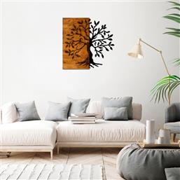 ΞΥΛΙΝΟ ΔΙΑΚΟΣΜΗΤΙΚΟ ΤΟΙΧΟΥ AGAC 899SKL1280 58X58 CM ΑΙΘΡΙΟ