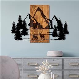 ΞΥΛΙΝΟ ΔΙΑΚΟΣΜΗΤΙΚΟ ΤΟΙΧΟΥ NATURAL HABITAT 899SKL2622 57X88 CM ΑΙΘΡΙΟ