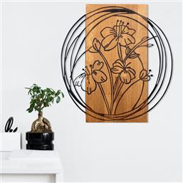 ΞΥΛΙΝΟ ΔΙΑΚΟΣΜΗΤΙΚΟ ΤΟΙΧΟΥ ORCHID 279ENZ1849 55X57,5 CM ΑΙΘΡΙΟ