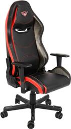 ΚΑΡΕΚΛΑ GAMING ERGONOMIC ERK-GC-01 ΑΠΟ ΤΕΧΝΗΤΟ ΔΕΡΜΑ - ΜΑΥΡΗ/ΚΟΚΚΙΝΗ EUREKA