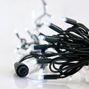 100 ΛΕΥΚΑ LED 5MM 230V 3 ΕΠΕΚ/ΣΕΙΣ ΩΣ 9 ΣΕΤ ΠΡΑΣΙΝΟ ΚΑΛ. 1.5M ΙΡ65 600-09100 EUROLAMP