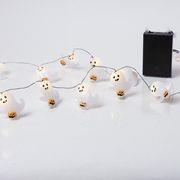 20 MINI LED ΦΑΝΤΑΣΜΑΤΑΚΙΑ/ΚΟΛΟΚΥΘΕΣ 3XAA TIMER ΜΑΥΡΟ ΚΑΛ. ΘΕΡΜO ΛΕΥΚΟ ΠΡΟΕΚΤ. 30CM IP20 EUROLAMP