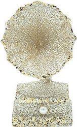 ΑΚΡΥΛΙΚΟ ΣΤΟΛΙΔΙ ΓΡΑΜΜΟΦΩΝΟ ΣΑΜΠΑΝΙ GLITTER 5.3X5.3X10.6CM 600-47681 EUROLAMP