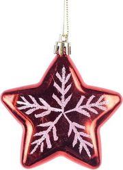 ΑΣΤΕΡΑΚΙ ΚΟΚΚΙΝΟ ΣΕΤ 4ΤΜΧ 5CM 600-46522 EUROLAMP