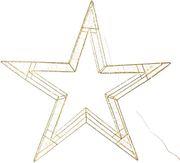 ΑΣΤΕΡΙ ΦΩΤΙΖΟΜΕΝΟ 110CM 2640 ΘΕΡΜΑ ΛΕΥΚΑ LED ΜΕΤΑΣΧ/ΣΤΗ TIMER ΠΡΟΕΚΤΑΣΗ 5M IP4 600-22532 EUROLAMP