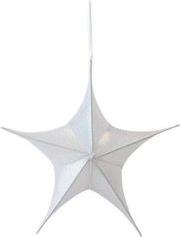 ΑΣΤΕΡΙ ΥΦΑΣΜΑΤΙΝΟ ΛΕΥΚΟ ΙΡΙΔΙΖΟΝ 40CM 600-45790 EUROLAMP