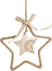 ΑΣΤΕΡΙ ΚΡΕΜΑΣΤΟ 27X15X05CM 600-43840 EUROLAMP