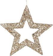 ΑΣΤΕΡΙ ΚΡΕΜΑΣΤΟ ΠΛΕΓΜΑ ΣΑΜΠΑΝΙ 45CM 600-40924 EUROLAMP