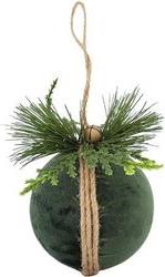 ΜΠΑΛΑ ΒΕΛΟΥΔΙΝΗ ΠΡΑΣΙΝΗ 8X8X10CM 600-43864 EUROLAMP