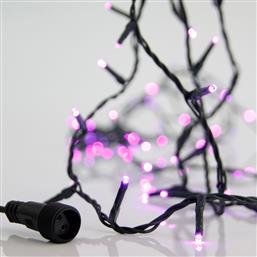 ΧΡΙΣΤΟΥΓΕΝΝΙΑΤΙΚΑ ΛΑΜΠΑΚΙΑ 100 LED ΣΕ ΣΕΙΡΑ 8.1Μ ΣΤΑΘΕΡΑ ΜΩΒ ΕΠΕΚΤΕΙΝΟΜΕΝΟ 600-15217 EUROLAMP
