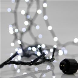 ΧΡΙΣΤΟΥΓΕΝΝΙΑΤΙΚΑ ΛΑΜΠΑΚΙΑ 100 LED ΣΕ ΣΕΙΡΑ 8.1Μ ΣΤΑΘΕΡΑ ΨΥΧΡΟ ΛΕΥΚΟ ΕΠΕΚΤΕΙΝΟΜΕΝΟ 600-15200 EUROLAMP