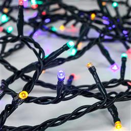 ΧΡΙΣΤΟΥΓΕΝΝΙΑΤΙΚΑ ΛΑΜΠΑΚΙΑ 300 LED ΣΕ ΣΕΙΡΑ 17.9Μ ΠΟΛΥΧΡΩΜΑ ΜΕ 8 ΠΡΟΓΡΑΜΜΑΤΑ 600-13349 EUROLAMP