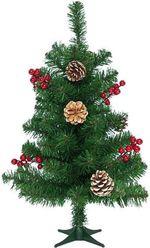 ΔΕΝΤΡΟ 60CM ΜΕ ΧΙΟΝΙΣΜΕΝΕΣ ΚΟΥΚΟΥΝΑΡΕΣ/BERRIES 70 TIPS (ΠΑΧΟΣ TIP 6CM) ΠΡΑΣΙΝΟ 600-30026 EUROLAMP