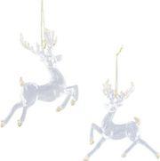 ΕΛΑΦΑΚΙΑ ΑΚΡΥΛΙΚΑ ΜΕ ΧΡΥΣΟ GLITTER/ΧΡΥΣΗ ΚΑΜΠΑΝΟΥΛΑ ΤΥΧΑΙΑ ΕΠΙΛΟΓΗ 12,7X22,1X12,7CM EUROLAMP